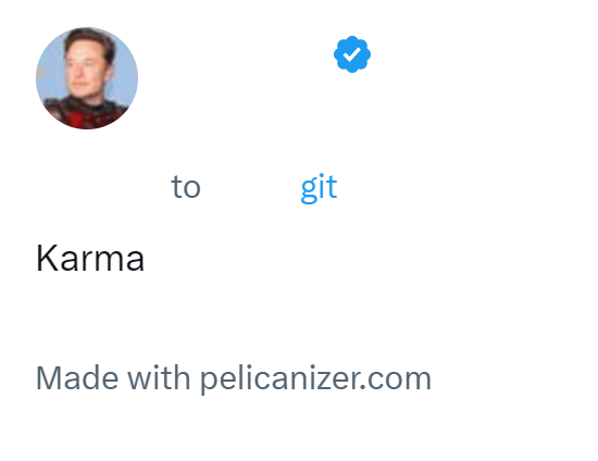 to git karma